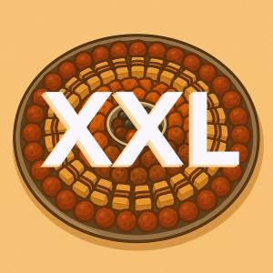 XXL Hapjes schalen